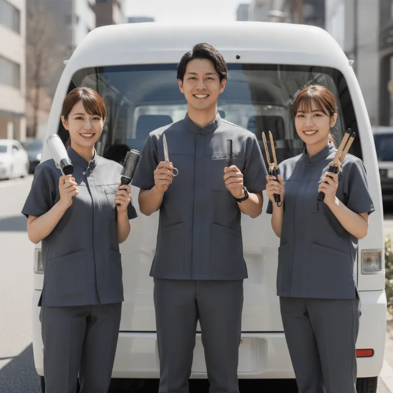高級美容室 のチーム: Kuwana